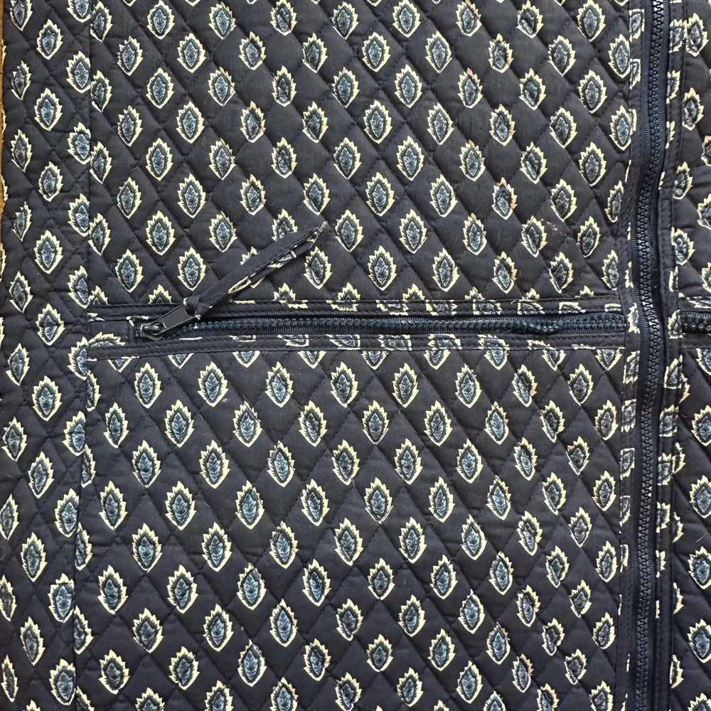 Maggi B Blue Patterned Garment Bag